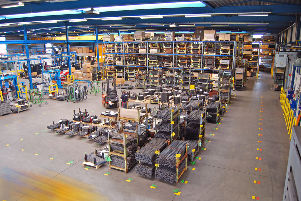 Machinepark – gereed halffabrikaat